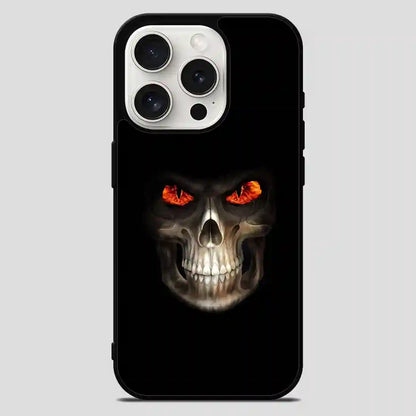 Grinning Skull Reaper Biker Evil Dark iPhone 15 Pro Max Case