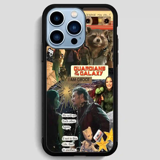 Guardian Of The Galaxy Collage Movie iPhone 13 Pro Max Case