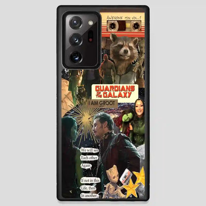 Guardian Of The Galaxy Collage Movie Samsung Galaxy Note 20 Ultra Case