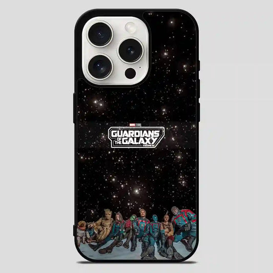 Guardian Of The Galaxy Galaxy Black iPhone 15 Pro Max Case