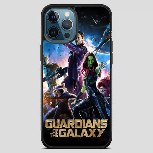 Guardian Of The Galaxy Groot Rocket Raccoon Quill And Gamora iPhone 12 Pro Max Case