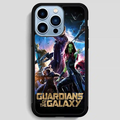 Guardian Of The Galaxy Groot Rocket Raccoon Quill And Gamora iPhone 13 Pro Max Case