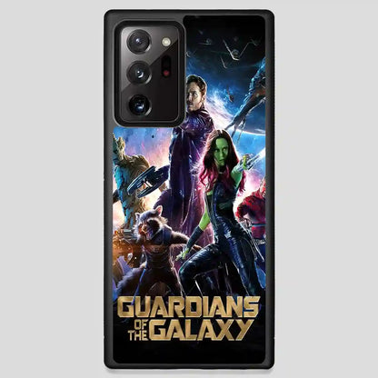 Guardian Of The Galaxy Groot Rocket Raccoon Quill And Gamora Samsung Galaxy Note 20 Ultra Case