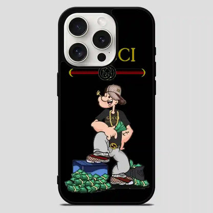 Gucci Cool Popeye iPhone 15 Pro Max Case