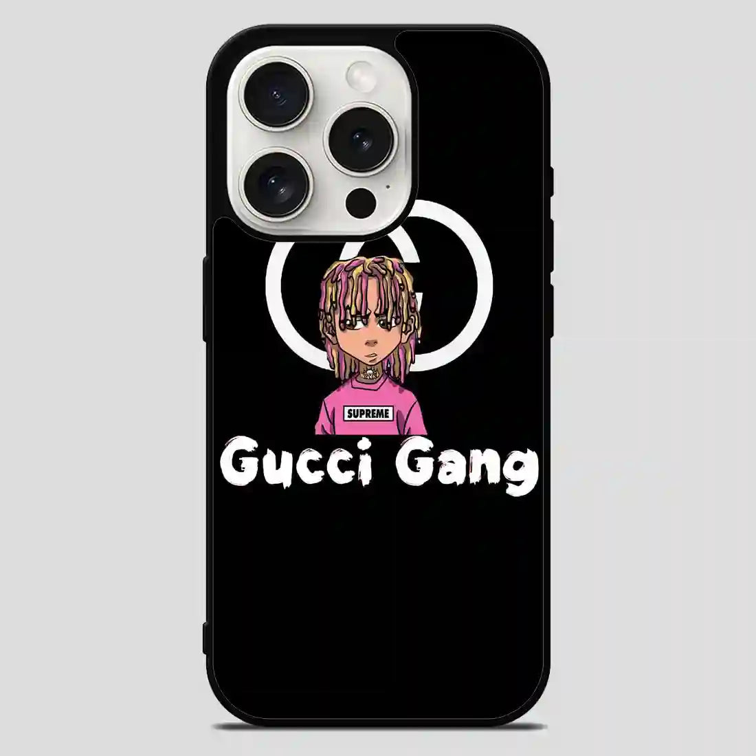 Gucci Gang Logo iPhone 15 Pro Max Case