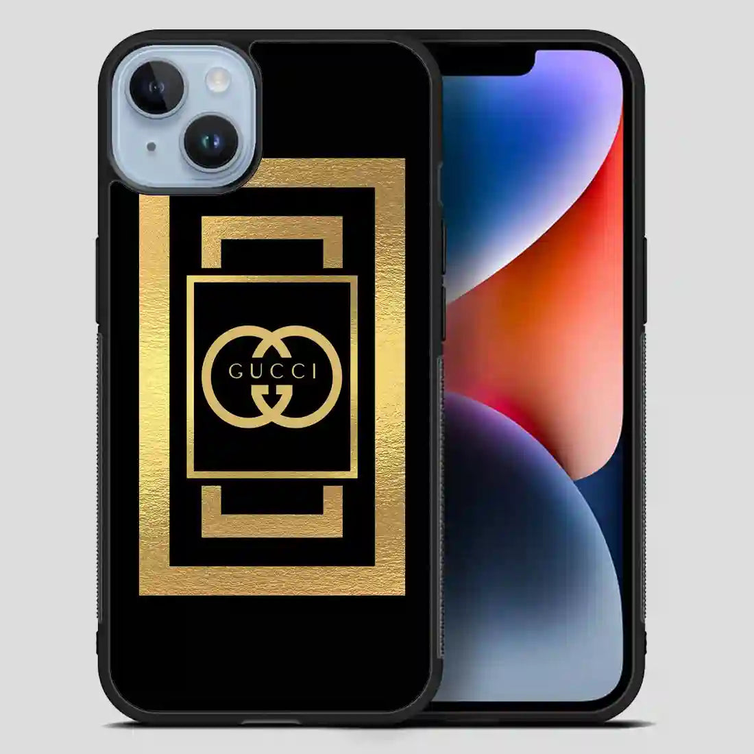 Gucci Golden iPhone 14 Plus Case