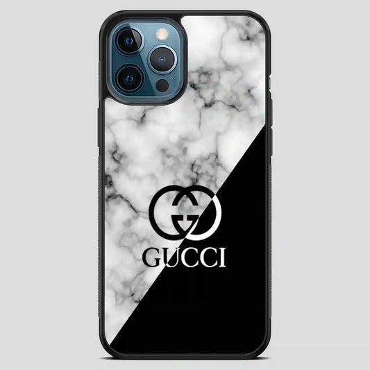 Gucci Logo Marble iPhone 12 Pro Max Case