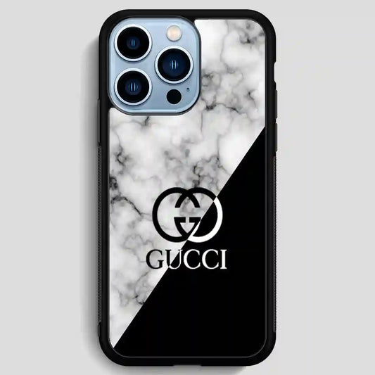 Gucci Logo Marble iPhone 13 Pro Max Case