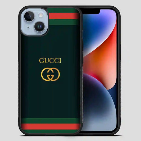 Gucci Logo Premium iPhone 14 Plus Case