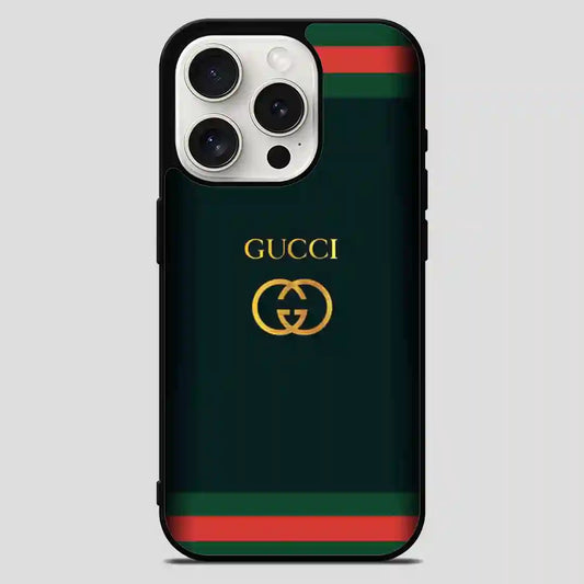 Gucci Logo Premium iPhone 15 Pro Max Case