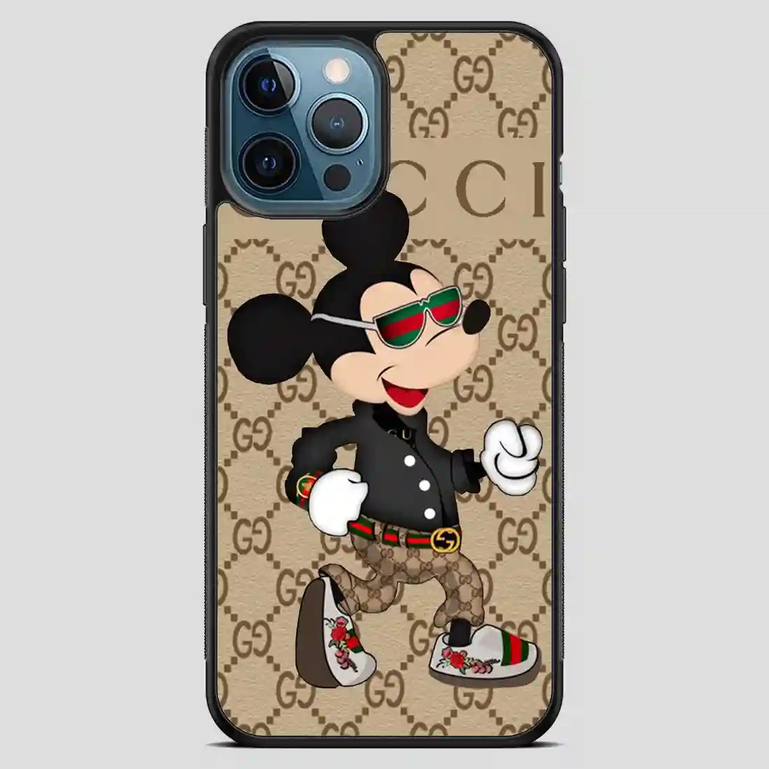 Gucci Mickey Mouse Designer iPhone 12 Pro Max Case