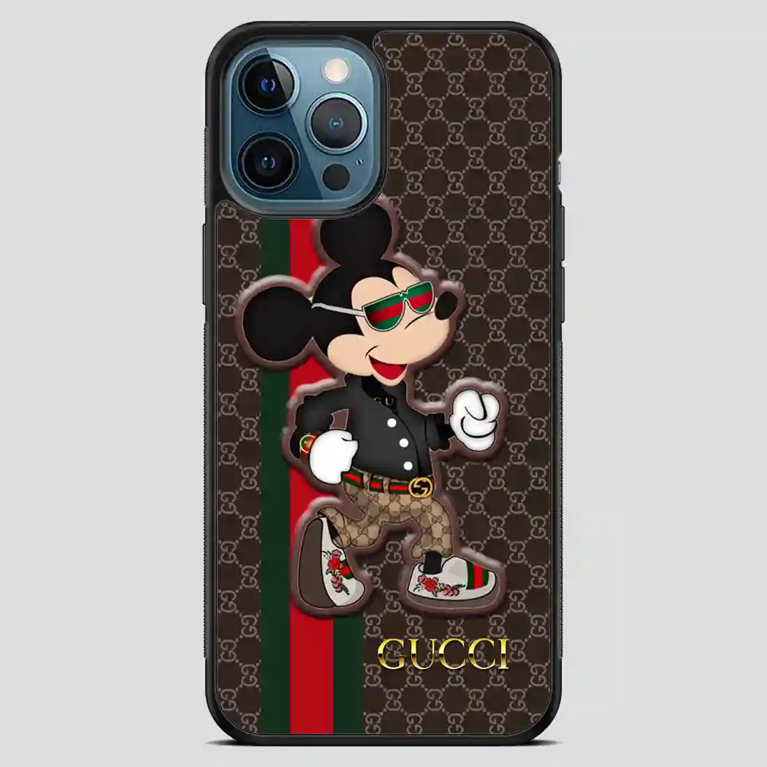 Gucci Mickey Mouse Fashion iPhone 12 Pro Max Case