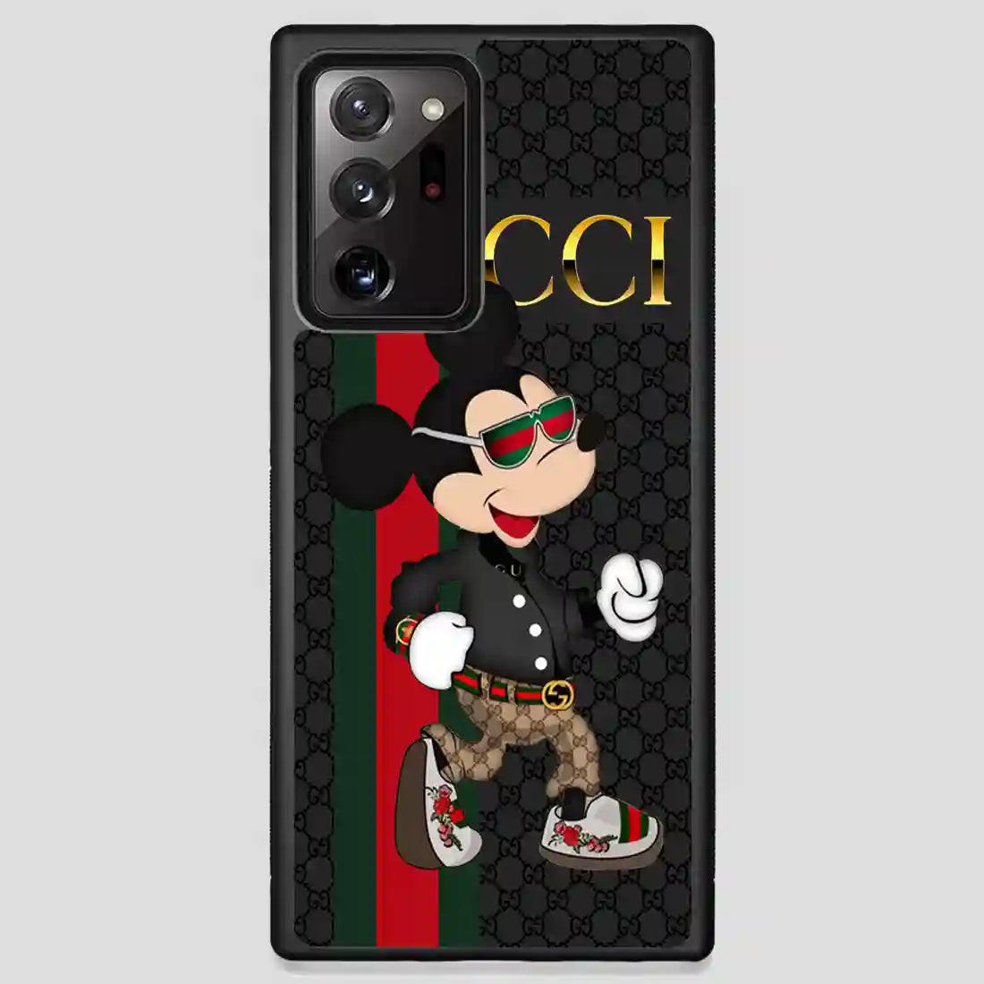 Gucci Mickey Mouse Gold Samsung Galaxy Note 20 Ultra Case