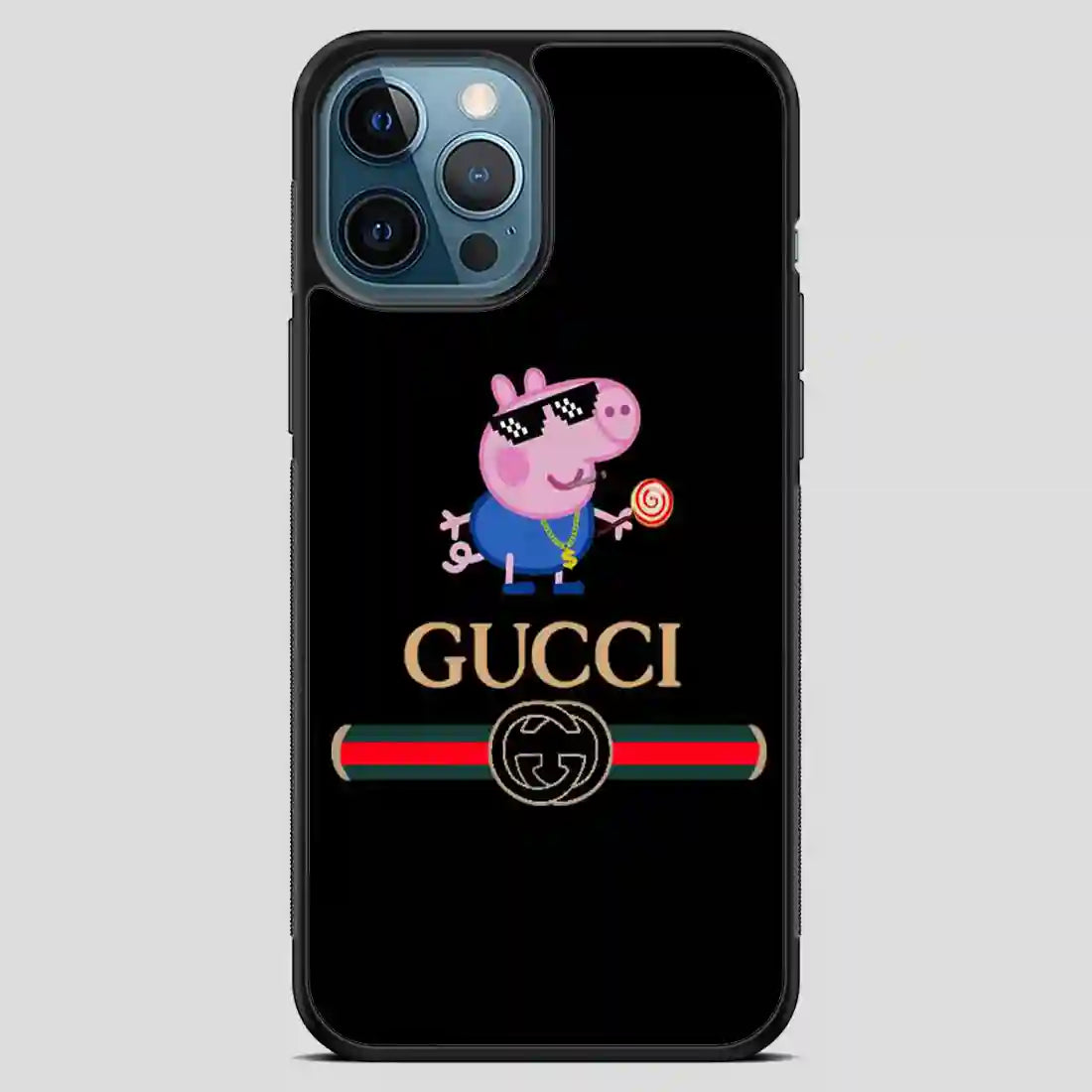 Gucci Peppa Pig iPhone 12 Pro Max Case