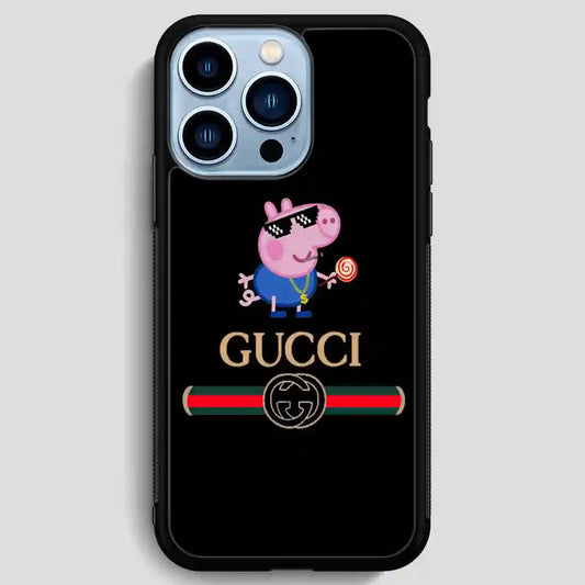 Gucci Peppa Pig iPhone 13 Pro Max Case