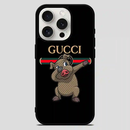 Gucci Pig iPhone 15 Pro Max Case