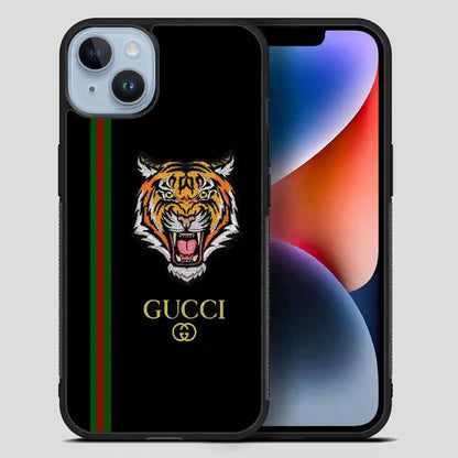 Gucci Tiger Black iPhone 14 Plus Case