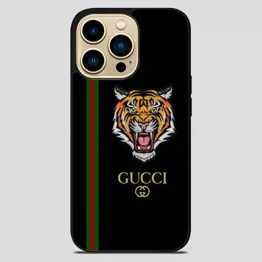 Gucci Tiger Black iPhone 14 Pro Max Case