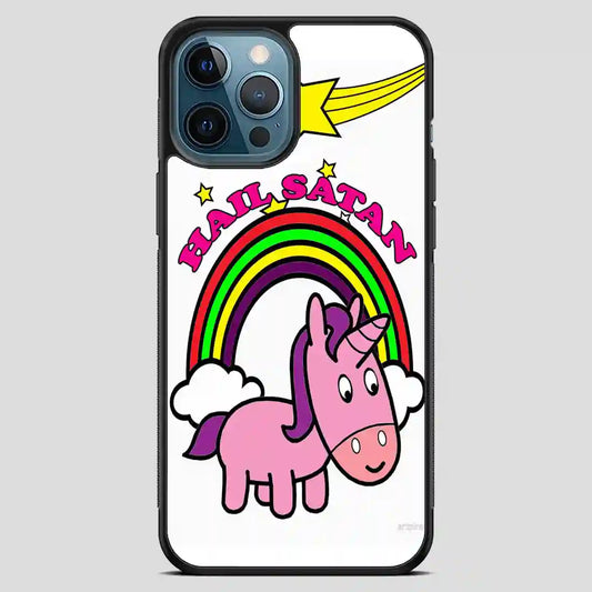 Hail Satan Unicorn Cool iPhone 12 Pro Max Case