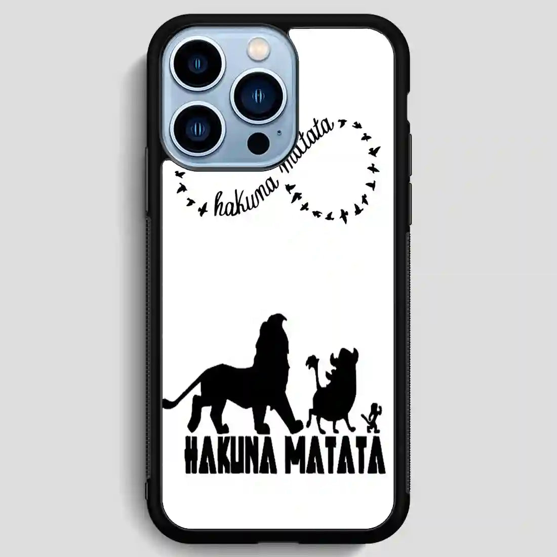 Hakuna Matata Black iPhone 13 Pro Max Case