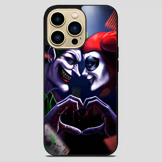 Harley Quinn And Joker Love iPhone 14 Pro Max Case