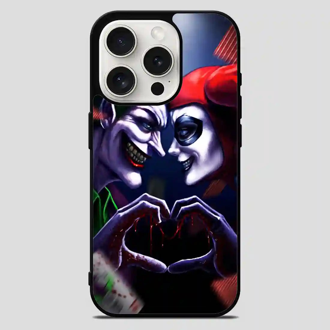 Harley Quinn And Joker Love iPhone 15 Pro Max Case