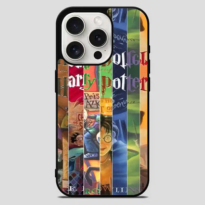 Harry Potter All Book Covers Collage iPhone 15 Pro Max Case