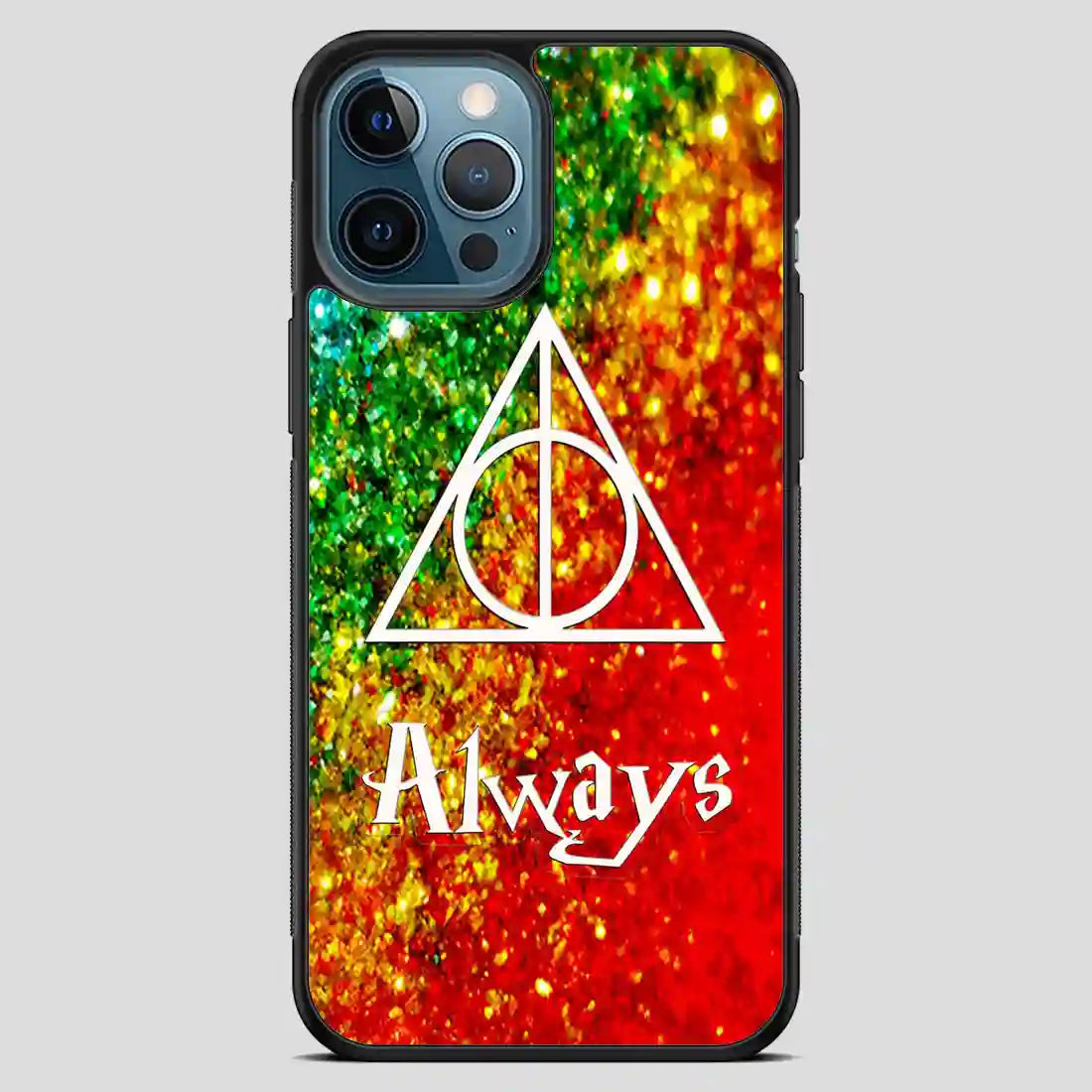 Harry Potter Always In Glitter Rainbow Cool iPhone 12 Pro Max Case