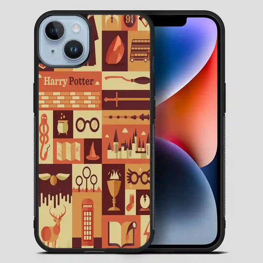 Harry Potter Collage Art iPhone 14 Plus Case