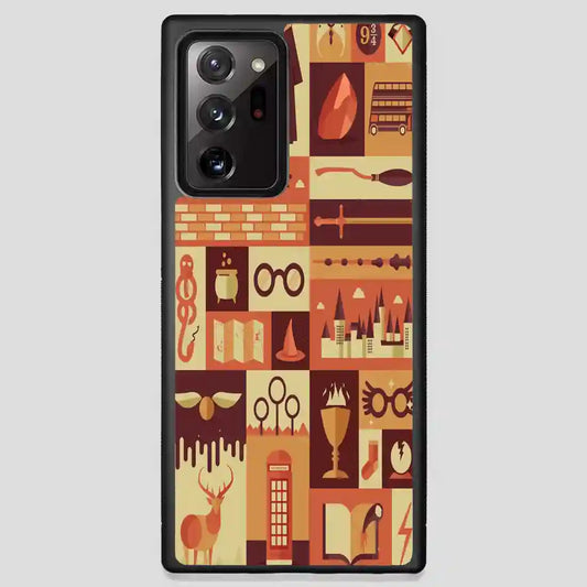 Harry Potter Collage Art Samsung Galaxy Note 20 Ultra Case