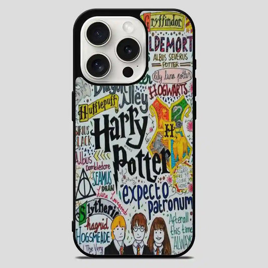 Harry Potter Collage iPhone 15 Pro Max Case