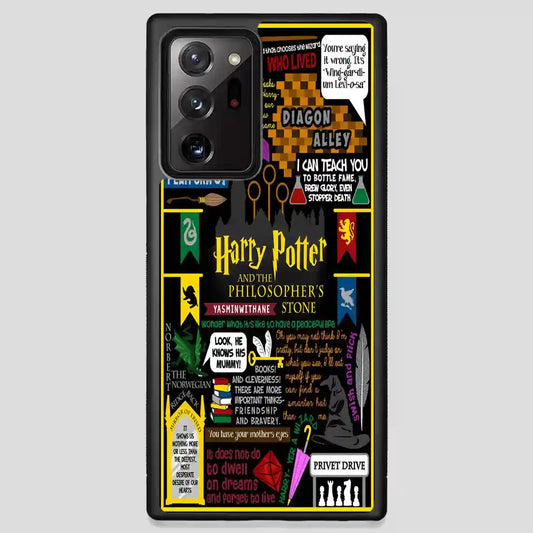 Harry Potter Collage Retro Samsung Galaxy Note 20 Ultra Case