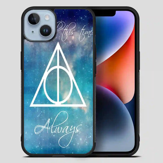 Harry Potter Deathly Hallows Newspaper iPhone 14 Plus Case