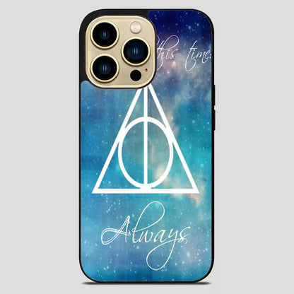 Harry Potter Deathly Hallows Newspaper iPhone 14 Pro Max Case