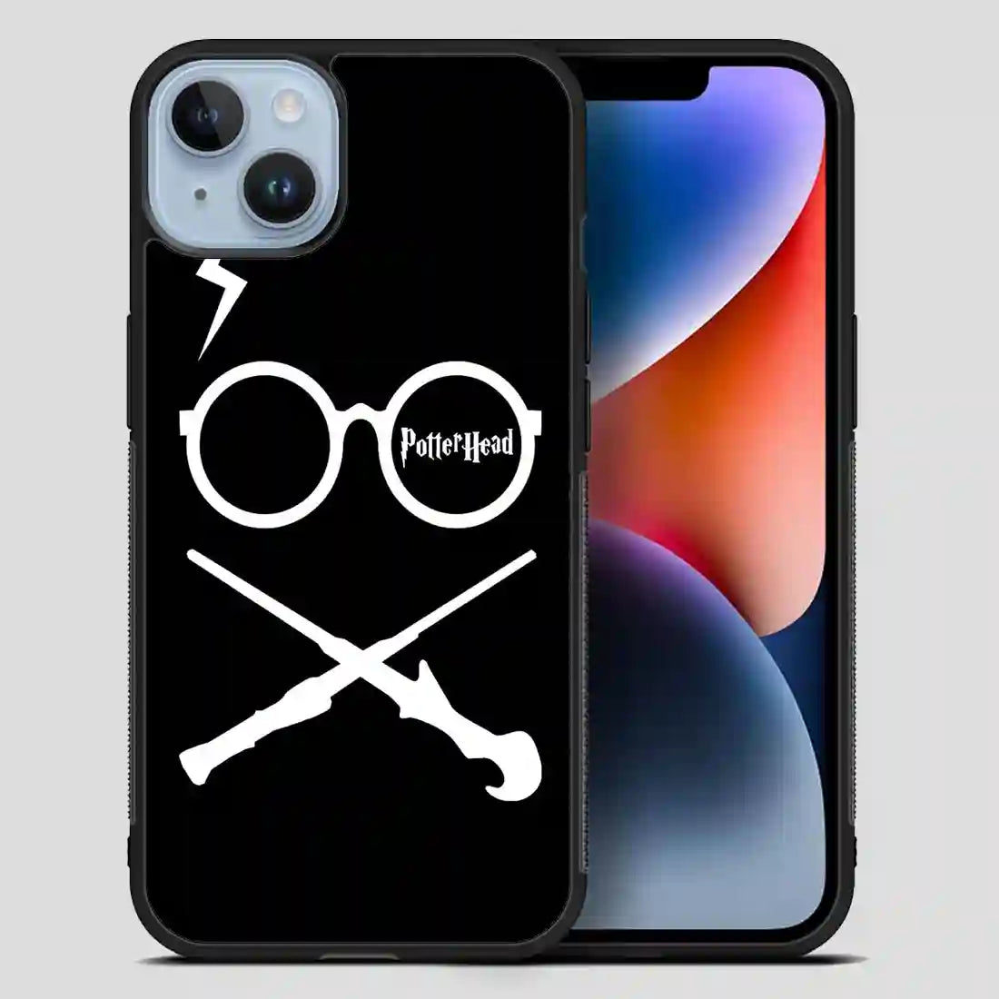 Harry Potter Head Retro iPhone 14 Plus Case