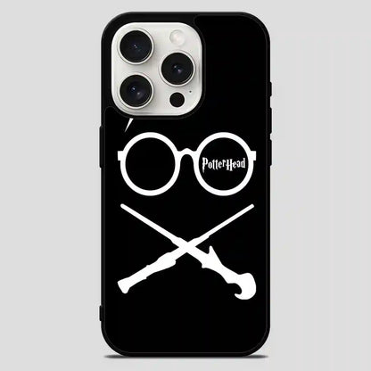 Harry Potter Head Retro iPhone 15 Pro Max Case