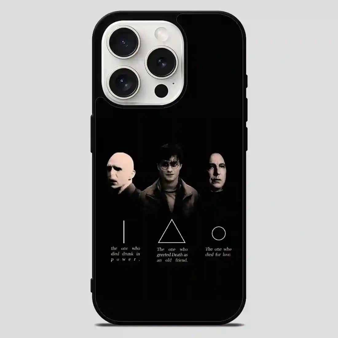 Harry Potter Snape And Voldemort iPhone 15 Pro Max Case