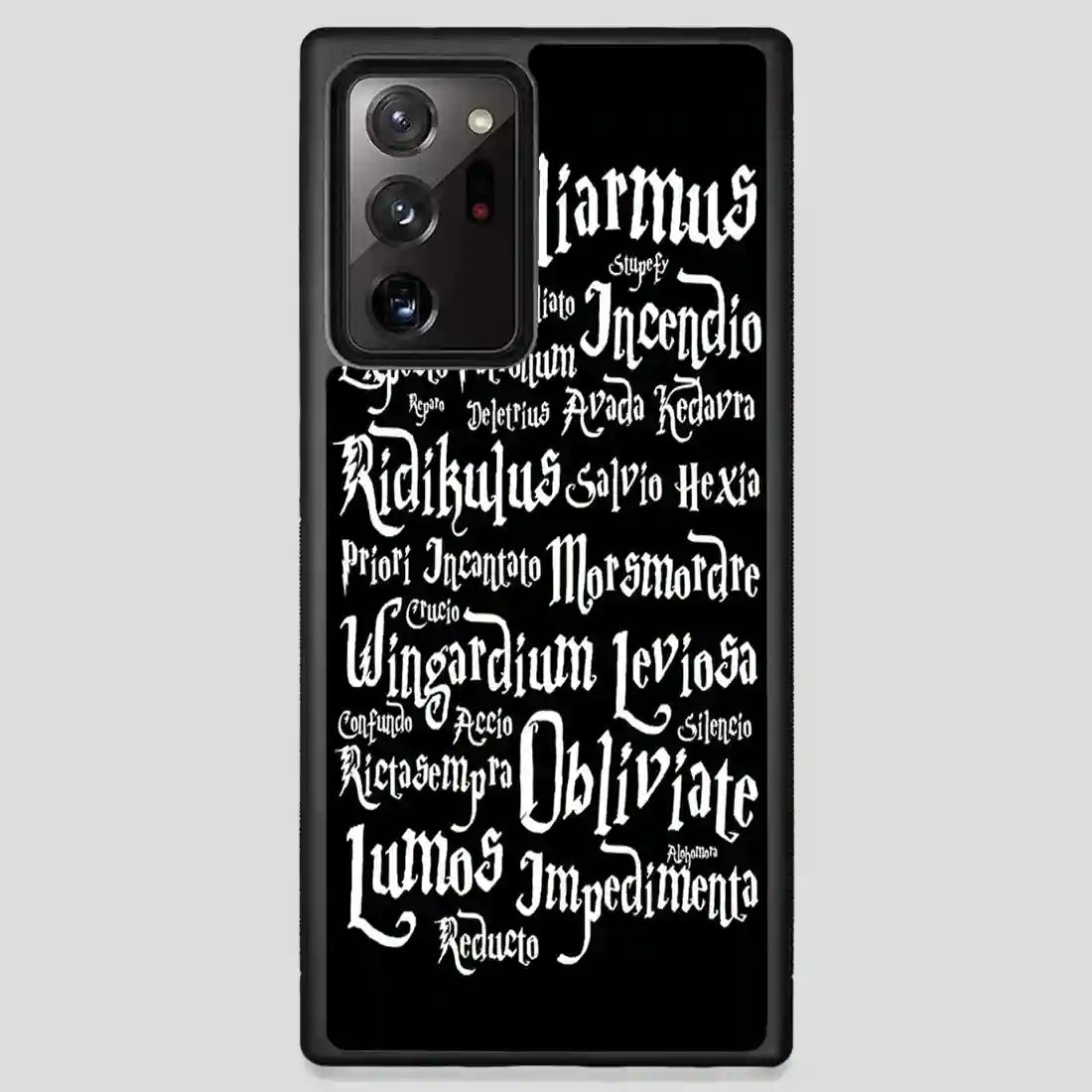 Harry Potter Spells Collage Samsung Galaxy Note 20 Ultra Case