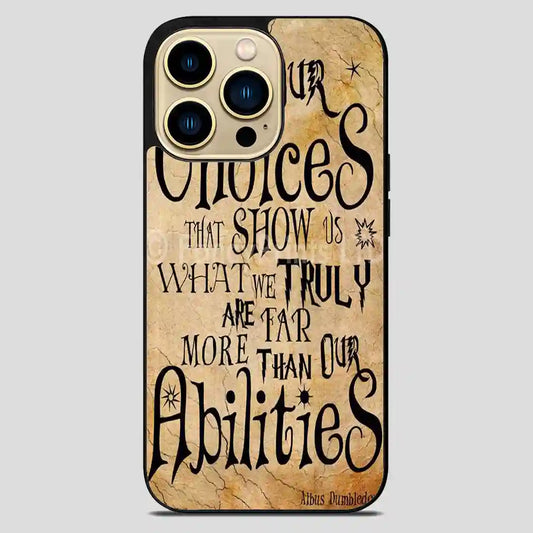 Harry Potter Spells iPhone 14 Pro Max Case