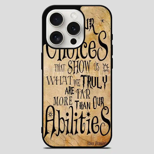 Harry Potter Spells iPhone 15 Pro Max Case