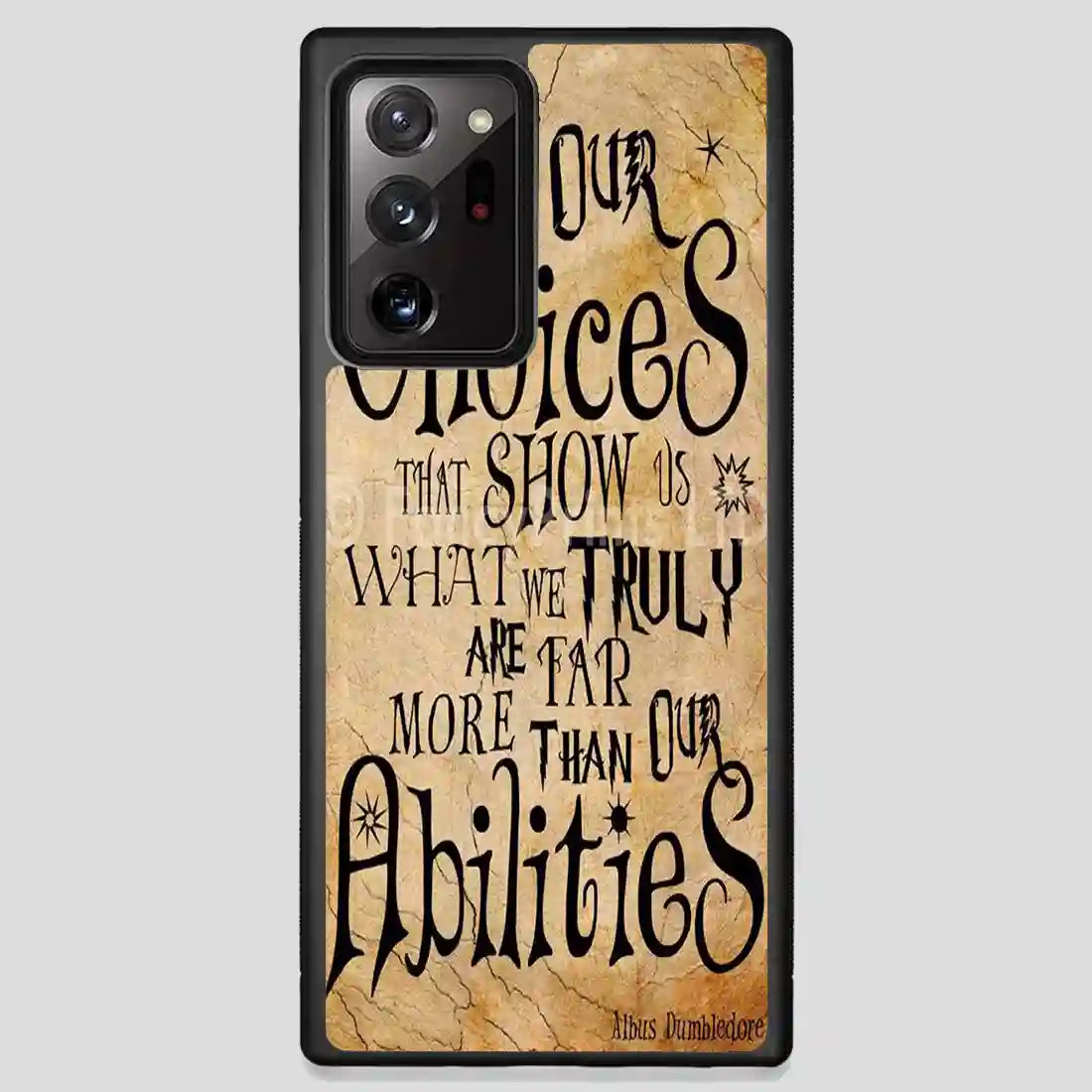 Harry Potter Spells Samsung Galaxy Note 20 Ultra Case