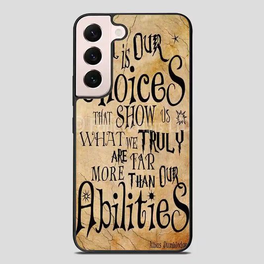 Harry Potter Spells Samsung Galaxy S22 Plus Case