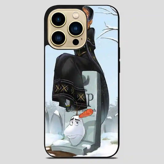 Haunted Mansion Portrait Anna Frozen iPhone 14 Pro Max Case