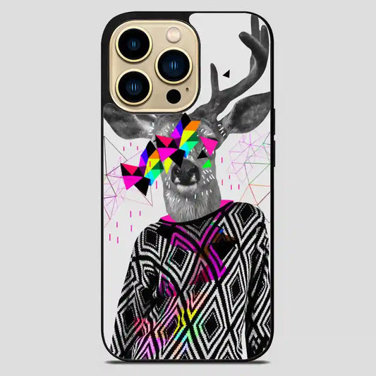 Head Deer Body iPhone 14 Pro Max Case