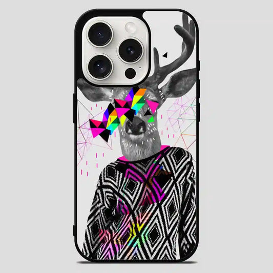 Head Deer Body iPhone 15 Pro Max Case