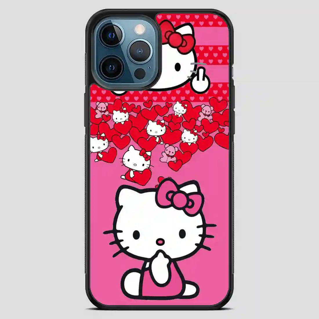 Hello Kitty Middle Finger iPhone 12 Pro Max Case