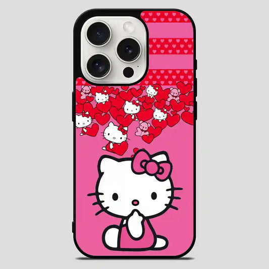 Hello Kitty Middle iPhone 15 Pro Max Case