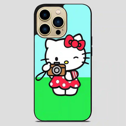 Hello Kitty Selfie iPhone 14 Pro Max Case