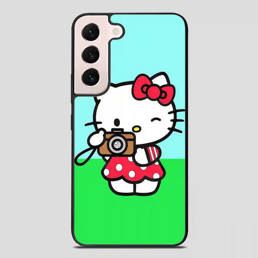 Hello Kitty Selfie Samsung Galaxy S22 Plus Case