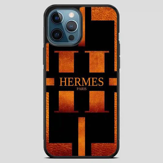 Hermes Paris Gold iPhone 12 Pro Max Case